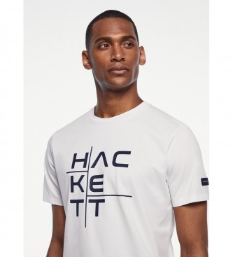 Hackett London T-shirt cationique blanc