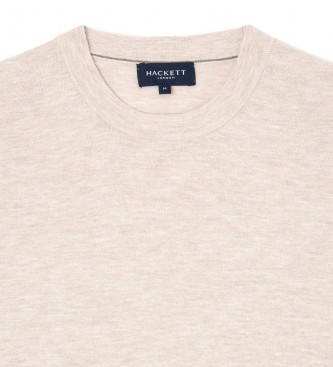 Hackett London Camiseta de Punto beige