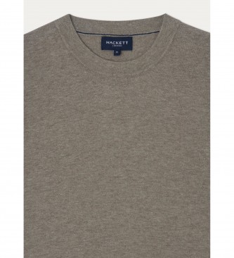 Hackett London Grn strikket T-shirt