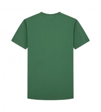 Hackett London T-shirt verde essenziale