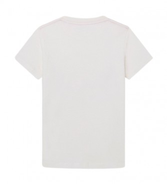 Hackett London T-shirt stampata 4X4 bianca