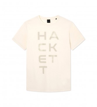 Hackett London Grafisch T-shirt wit