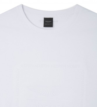Hackett London T-shirt med grafik vit