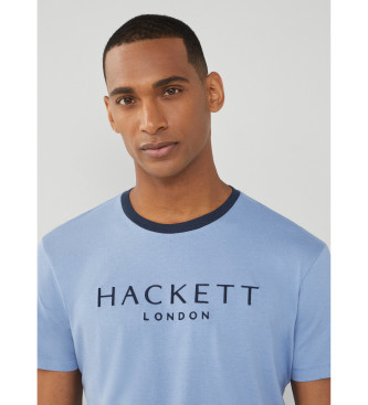 Hackett London T-shirt Heritage Classic bleu