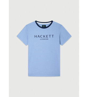 Hackett London Heritage Klassiek T-shirt blauw