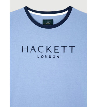 Hackett London Camiseta Heritage Classic azul