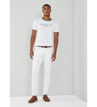 Hackett London T-shirt classica Heritage bianca