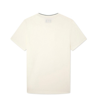 Hackett London T-shirt Heritage Logo blanc