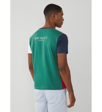 Hackett London Heritage-T-Shirt Multi rot