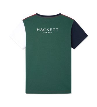 Hackett London T-shirt rossa Heritage Multi