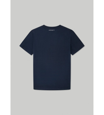 Hackett London Hs Grafik-T-Shirt navy