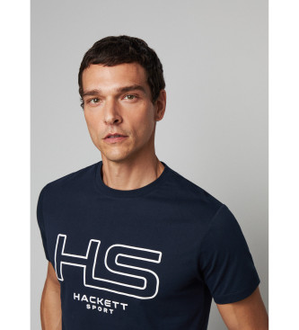 Hackett London T-shirt Hs Logo marine