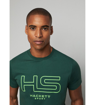 Hackett London Camiseta Hs Logo verde