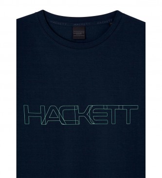 Hackett London HS-T-Shirt in Marineblau