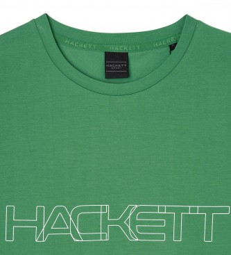 Hackett London HS groen T-shirt