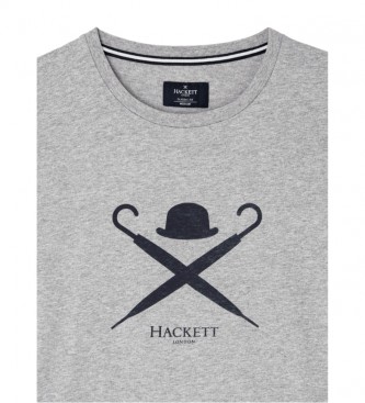 HACKETT T-shirt Cinzento grande
