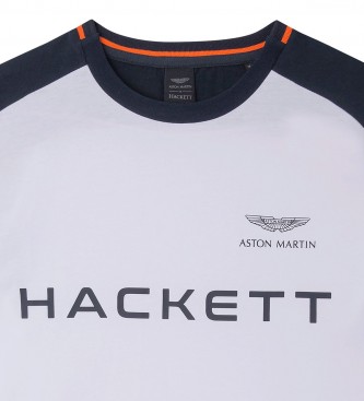 Hackett White Logo T-shirt