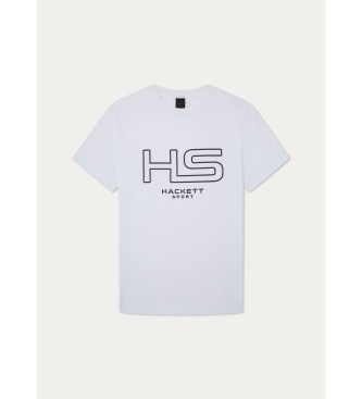 Hackett London Majica z logotipom bela