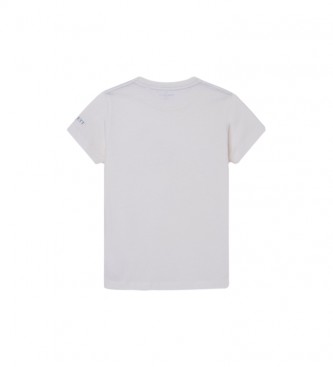 Hackett London Logo Fade T-shirt white