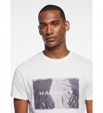 Hackett London Skyline-T-Shirt wei