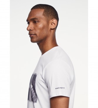 Hackett London Skyline-T-Shirt wei