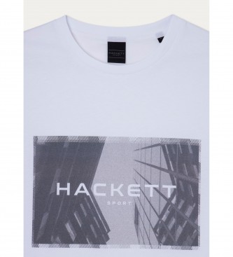 Hackett London Camiseta Skyline blanco