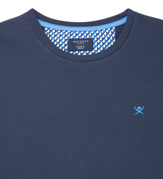 Hackett London T-shirt con logo Swim blu scuro