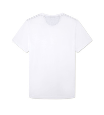 Hackett London Swim Trim Logo T-shirt wit