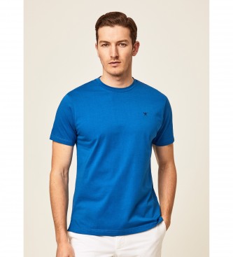 Hackett London Trim Logo T-shirt bleu
