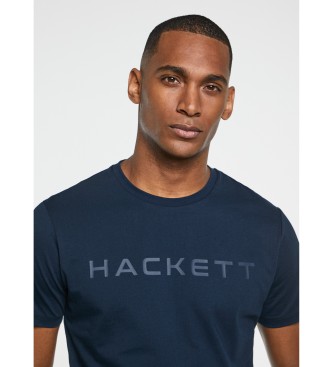 Hackett London T-shirt bsica da Marinha