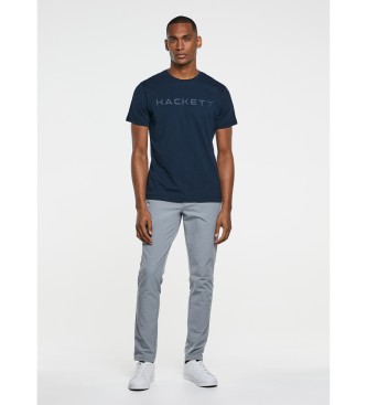 Hackett London T-shirt bsica da Marinha