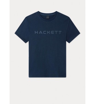 Hackett London T-shirt bsica da Marinha