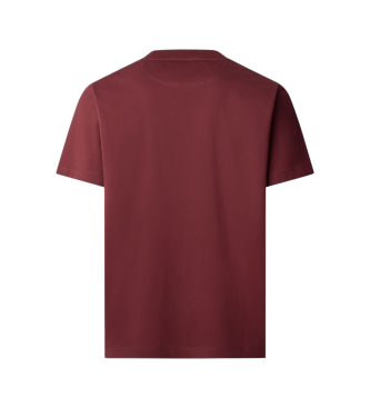 Hackett London Logo Classic Fit T-shirt rdbrun