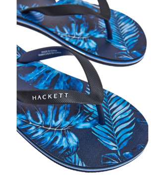 Hackett London Klapki Capri Swim niebieskie