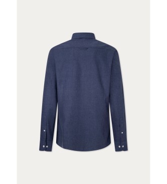 Hackett London Chemise cargo bleue