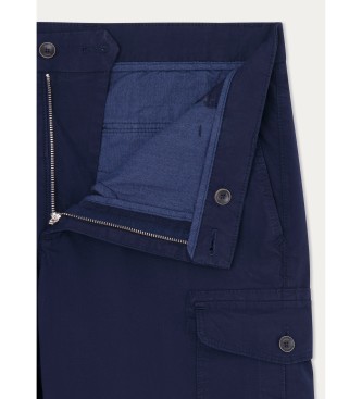 Hackett London Cargo kratke hlače mornarske barve
