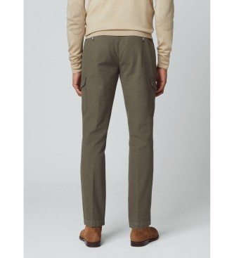 Hackett London Cargohose Kensington grn