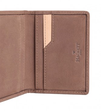 Hackett London Brown Leather Wallet