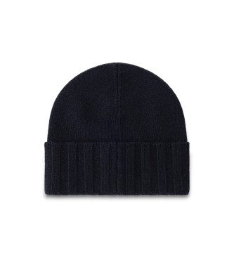 Hackett London Cappello in cashmere blu navy
