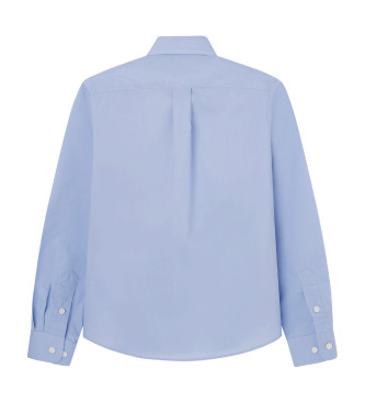 Hackett London Camisa Ceromonial Poplin azul
