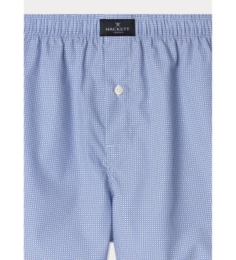 Hackett London Set om 2 boxerkedjor Bl, vit