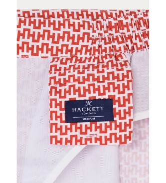 Hackett London Costume da bagno sartoriale con catena rossa