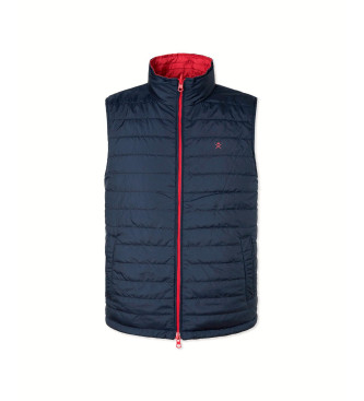 Hackett London Colete Heritage azul-marinho