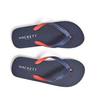 Hackett London Flip flops Capri Frger marinbl