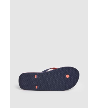 Hackett London Flip Flops Capri Colors navy