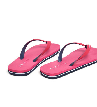 Hackett London Flip flops Capri farver pink