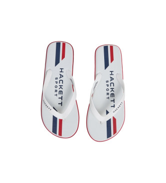 Hackett London Chanclas Costa Sport blanco