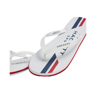 Hackett London Chanclas Costa Sport blanco