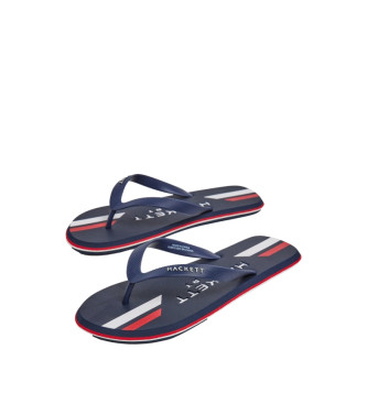 Hackett London Flip flops Costa Sport navy