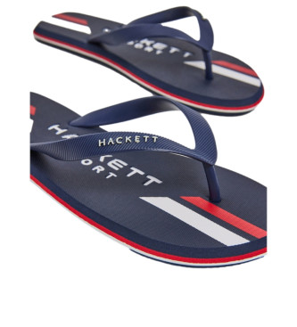 Hackett London Teenslippers Costa Sport marine